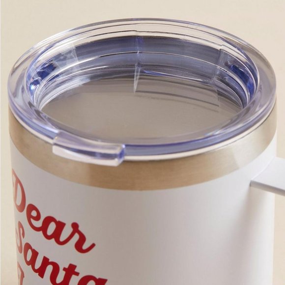 ❤️NWT INSULATED METAL MUG - FUNNY CHRISTMAS COFFEE CUP - DISHWASHER SAFE - 12 oz - Picture 3 of 8